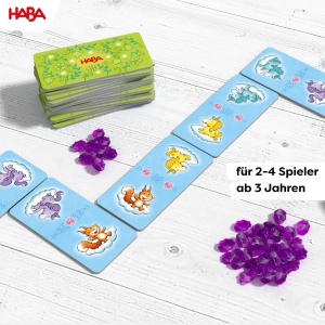 Set de jocuri HABA Einhorn Glitzergluck 9 in 1, pentru 2-4 jucatori, pentru copii de la 3 ani - Img 5