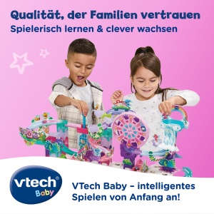 Set de Kugelbahn VTech Marble Rush Fairy Garden M500 E cu 78 piese - Img 6