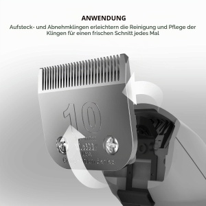 Set de lame fine Wahl, 0.7-3mm, otel inoxidabil - Img 5