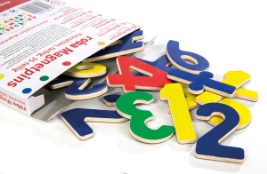 Set de Litere Magnetice din Lemn 31 Piese - roba - Joc Educational pentru Copii - Img 2
