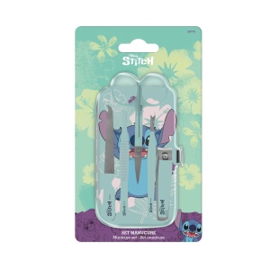 Set de manichiura Disney Stitch, 5 piese, design jucaus, pentru copii