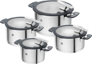 Set de oale de gatit Zwilling 1009149 Simplifi otel inoxidabil negru-argintiu