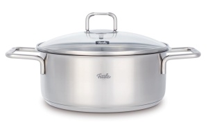 Set de Oale Fissler SatiTherm 5 piese, inox 1810, cu capac din sticla, inductie - Img 5