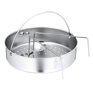 Set de oale sub presiune WMF Perfect Premium One Pot inductie 3 piese oala sub presiune 45l 3l cu set de insertii cratita mare otel inoxidabil Cromarg - Img 14