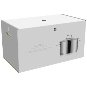 Set de Oale WMF Astoria 6 piese, Cromargan inox, inductie, cu capac din sticla - Img 11