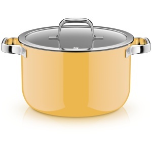 Set de oale WMF Fusiontec Mineral Pro 4 piese material durabil si rezistent la zgarieturi Mango Yellow - Img 5