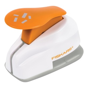 Set de perforatoare pentru confetti Fiskars 105320-1001, 4 forme, portocaliu - Img 10