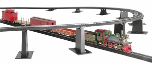 Set de Piese Pier Graduat Bachmann E-Z Track pentru Scale HO si On30