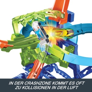 Set de Pista Hot Wheels cu Accelerare, Model JKJ78, Include 1 Masinuta, Pista cu Looping - Img 5