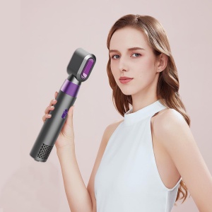 Set de styling pentru par HOME 3 in 1, 1800W, cu perie de uscare si bucle - Img 2