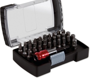 Set de surubelnite cu acumulator Einhell TE-SD 3.6 Li (3.6 V, 1.5 Ah, cuplu de 3.5 Nm, 2x lumina LED, incl. incarcator, 32 buc. Bitset, Cutie de depozitare),rosu,incl. 32 biti / cutie cadou - Img 7