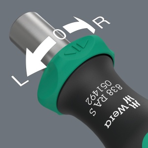 Set de surubelnite cu maner Kraftform Wera 14 piese, ergonomice, cu functie de ratchet - Img 4