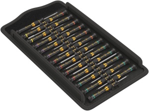 Set de surubelnite Wera Kraftform Micro ESD, 25 piese, pentru electronica