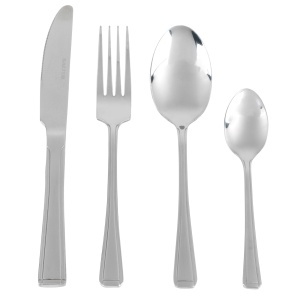 Set de Tacamuri Salter Buxton 24 Piese, Otel Inoxidabil, Design Elegant
