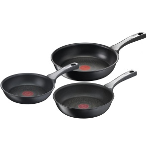 Set de Tigai Tefal Unlimited On, 3 piese, Antiaderente, Inductie, 20-28 cm