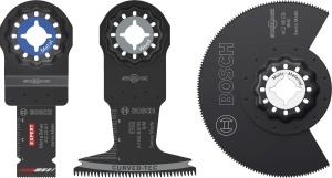 Set de unelte Bosch 3 piese pentru taierea lemnului si metalului, Starlock