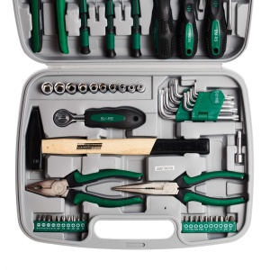 Set de unelte Bruder Mannesmann M29057 57 piese lame din otel crom-vanadiu - Img 8