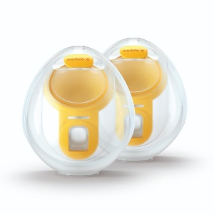 Set Doppelpumpset Medela Hands-Free pentru Pompa de San 2 Cups, Ultralegerez, Anatomice