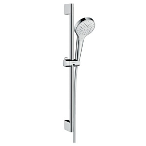 Set dus hansgrohe Croma Select S, 3 moduri de jet, 0,65m, AlbChrom