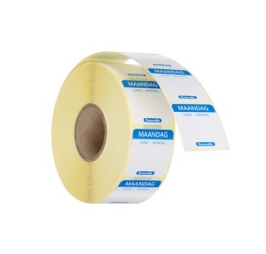 Set Etichete Zilele Saptamanii HENDI, 1000 EticheteRola, Autoadezive, 3 Limbi - Img 3