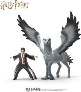 Set Figurine Harry Potter - Harry Potter pe Seidenschnabel, Detaliat, 2 Piese - Img 7
