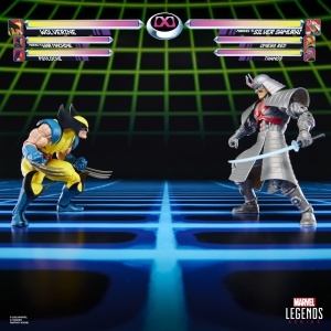 Set Figurine Marvel Legends Wolverine si Silver Samurai, 15 cm, 11 accesorii - Img 5