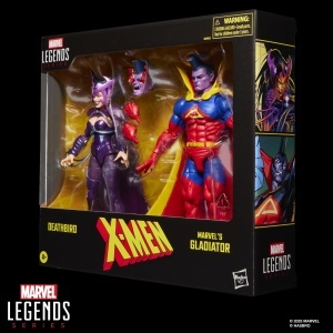 Set Figurine Marvel Legends X-Men Deathbird si Gladiator, 15 cm, 3 accesorii - Img 2