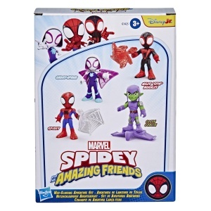 Set Figurine Marvel Spidey si Prietenii - 4 Figurine Mobile cu Accesorii - Img 2
