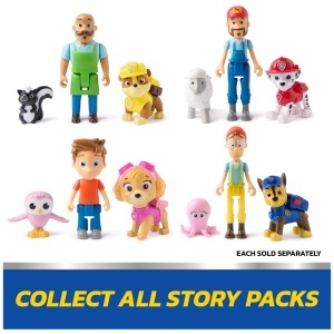 Set Figurine Paw Patrol Chase si Captain Turbot cu Octopus, 6 cm si 10 cm - Img 5