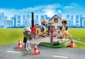 Set Figurine PLAYMOBIL My Figures 70980 Misiune de Salvare, 120 piese, 6 figurine - Img 6
