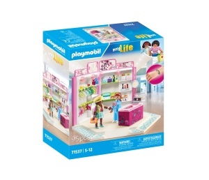 Set Figurine PLAYMOBIL MyLife 71537 Beauty Boutique, 5 ani, accesorii incluse - Img 2