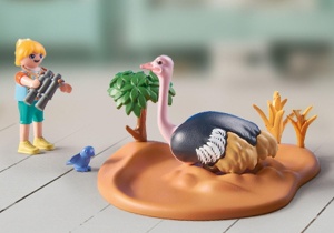 Set Figurine PLAYMOBIL Wiltopia 71296 - Tierschutz, 26 piese, pentru copii 4 - Img 6