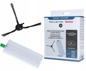 Set Filtre si Perie Laterala pentru Aspirator Robot Rowenta X-Plorer S65S70S75140, 6 luni
