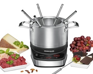 Set fondue electric Rommelsbacher F 1200 25L 6 furculite control tactil 1200W