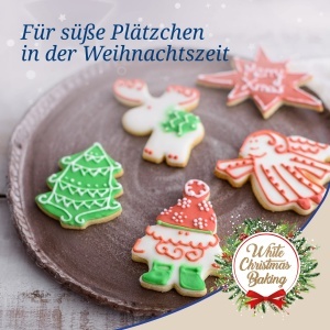 Set forme de prajituri Dr Oetker White Christmas Baking 5 motive otel inoxidabil - Img 4