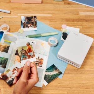 Set Fotopapier Autoadeziv Canon XC-60L, 60 Foi, pentru Selphy QX20 - Img 3