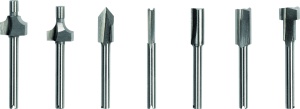 Set freze multifunctionale Dremel 660, 7 piese, pentru lemn, plastic si cauciuc - Img 3