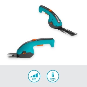 Set Gardena Acumulator pentru Taiat iarba si Arbusti ClassicCut Li, 8 cm, 50 min autonomie - Img 2