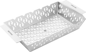 Set grill ZWILLING BBQ 2 piese din otel inoxidabil pentru legume carne si peste usor de curatat - Img 2