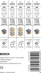 Set lame fierastrau sabie Bosch PRO Demolition 6 piese pentru metal si materiale compozite - Img 4