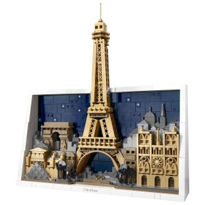 Set LEGO Architecture Paris Stadt der Liebe 21064, 958 piese, decoratiune 3D - Img 4