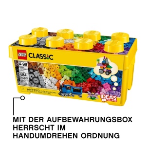 Set Lego Classic 10696 - Cutie cu 484 Piese, 35 Culori, pentru Copii de la 4 Ani - Img 6