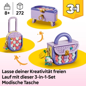 Set LEGO Creator 3-in-1 - Geanta cu compartiment - 272 piese - Cadou pentru copii 8 - Img 3