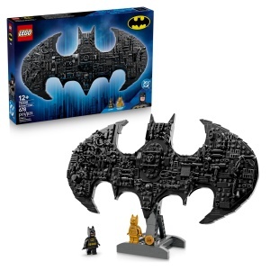 Set LEGO DC Batman 76330 cu Logo, 678 piese, Minifigurine incluse