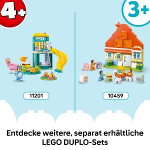 Set LEGO DUPLO Bluey 10458 Eisdiele cu masina si 2 figurine pentru copii 2 ani - Img 7