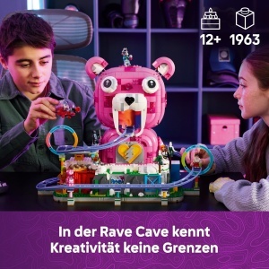 Set LEGO Fortnite Rave Cave 77082 - 1963 piese, 6 minifiguri, model interactiv - Img 2
