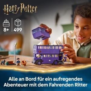 Set LEGO Harry Potter - Autobuz Fermecat cu 5 Figurine si Accesorii, 76446 - Img 2