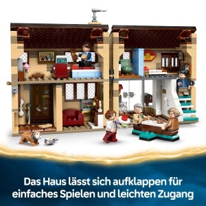 Set LEGO Harry Potter Ligusterweg Tante Magda, 639 piese, 5 figurine - Img 3