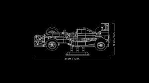 Set LEGO Icons Williams Racing FW14B 10353 cu Nigel Mansell Masina F1 de Colectie - Img 9