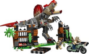 Set LEGO Jurassic World Flucht des Spinosaurus 77982, 820 piese, figura mobila - Img 10